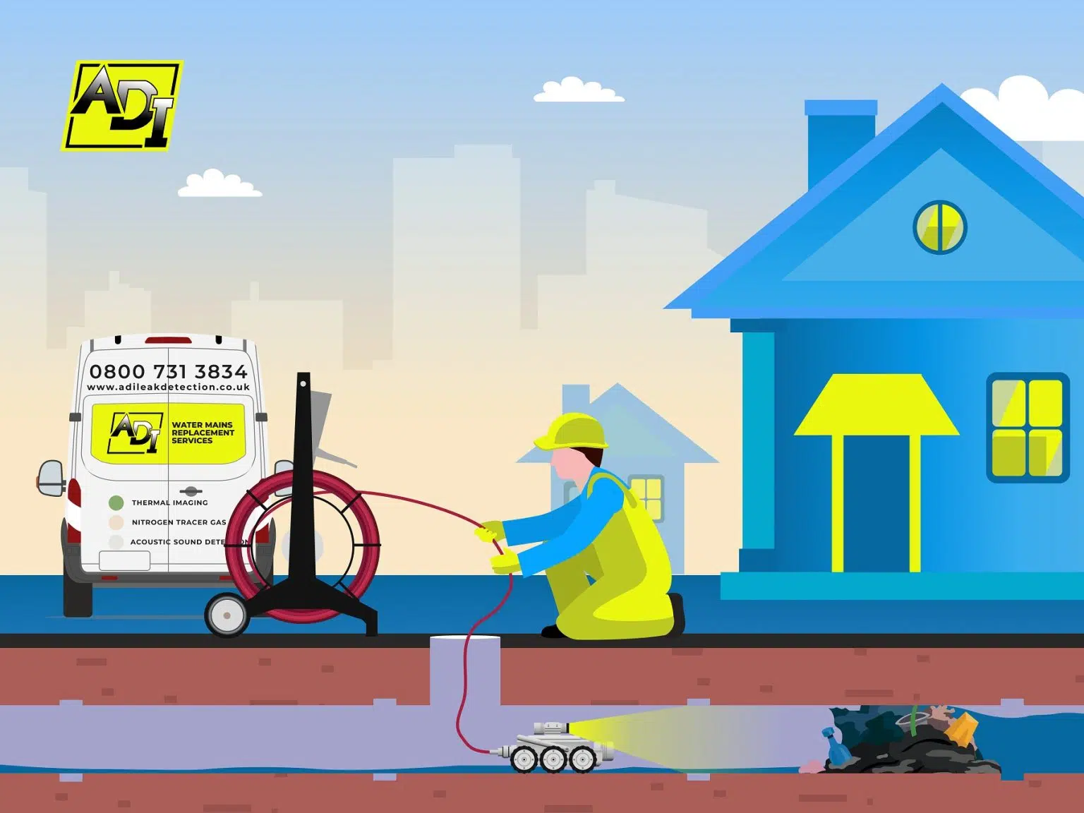 Drainage CCTV Surveys & Investigations Harlow